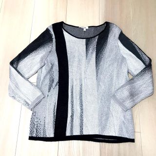 ヘルムートラング(HELMUT LANG)のHELMUT LANG  ヘルムートラング  シルク混コットンニット(ニット/セーター)