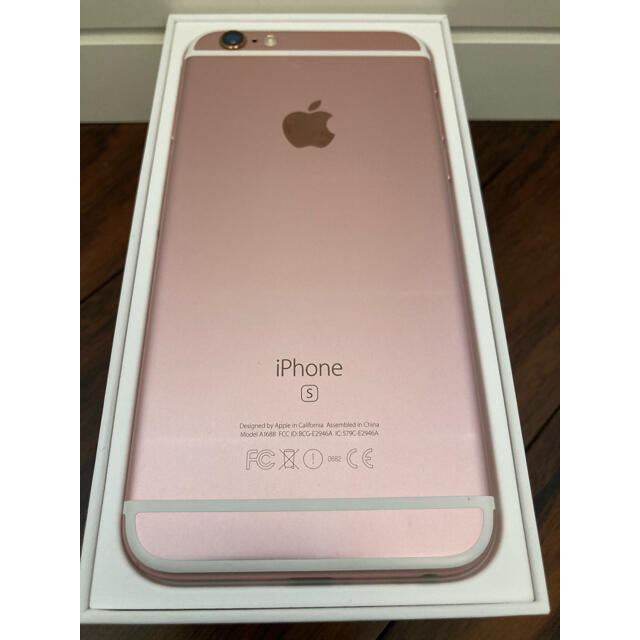 iPhone6s Rose Gold 64G SIMフリー