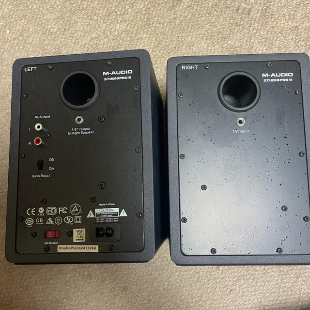 M(エム)のM−AUDIO STUDIOPRO 3 スマホ/家電/カメラのオーディオ機器(スピーカー)の商品写真