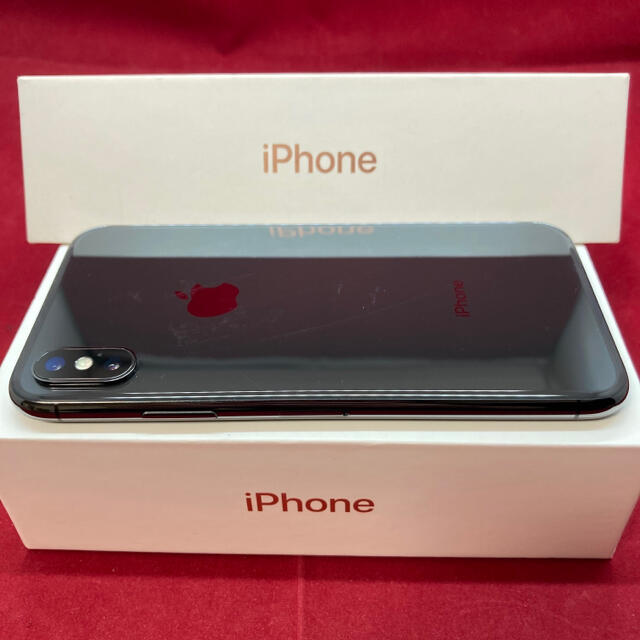 Apple ブラック 美品の通販 by une pomme｜アップルならラクマ - SIMフリー iPhoneX 64GB 人気最新作