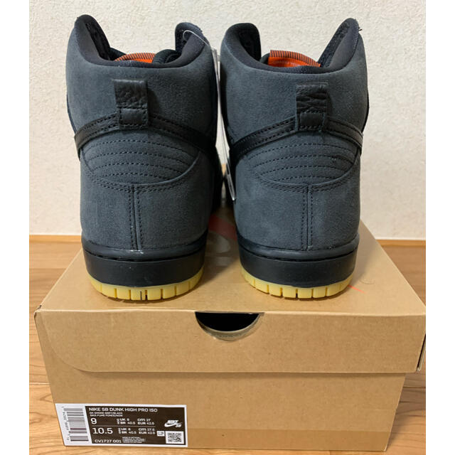 NIKE(ナイキ)のNIKE SB DUNK HIGH ORANGE LABEL DARK GREY メンズの靴/シューズ(スニーカー)の商品写真