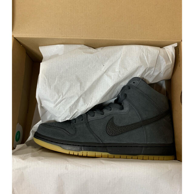 NIKE(ナイキ)のNIKE SB DUNK HIGH ORANGE LABEL DARK GREY メンズの靴/シューズ(スニーカー)の商品写真