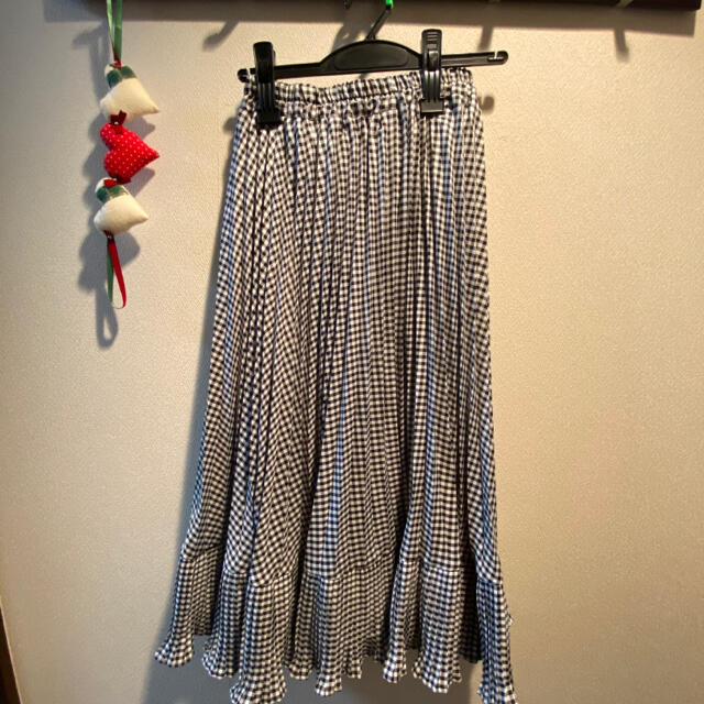 one after another NICE CLAUP(ワンアフターアナザーナイスクラップ)のプリーツスカート チェックスカート レディースのスカート(ロングスカート)の商品写真