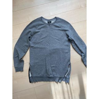 ザラ(ZARA)のZARA 長袖スウェットカットソー　FOG M(スウェット)