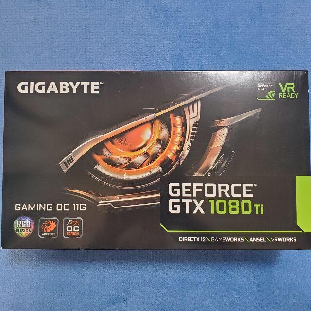 美品 GIGABYTE GTX 1080Ti GAMING OC 11G 箱あり1080Ti