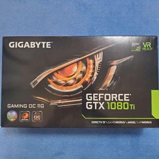 美品 GIGABYTE GTX 1080Ti GAMING OC 11G 箱ありの通販 by ショップ