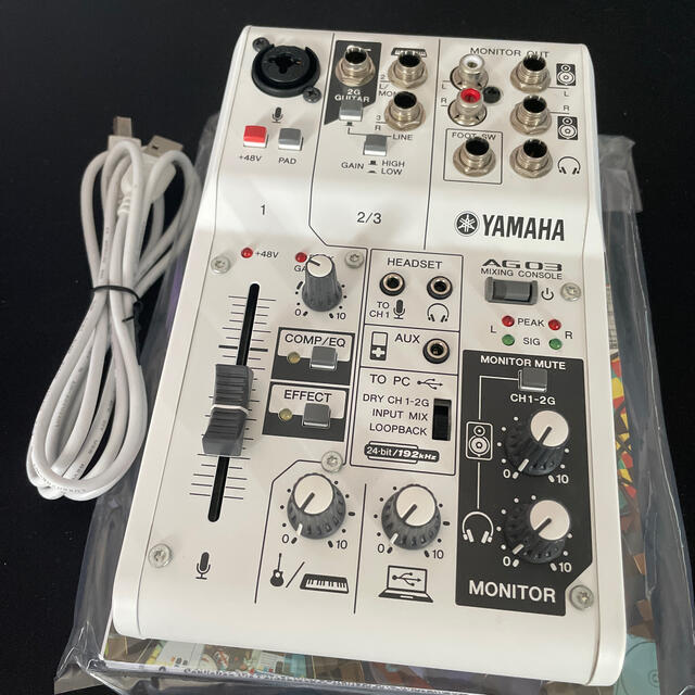 YAMAHA AG03 美品 - オーディオインターフェイス