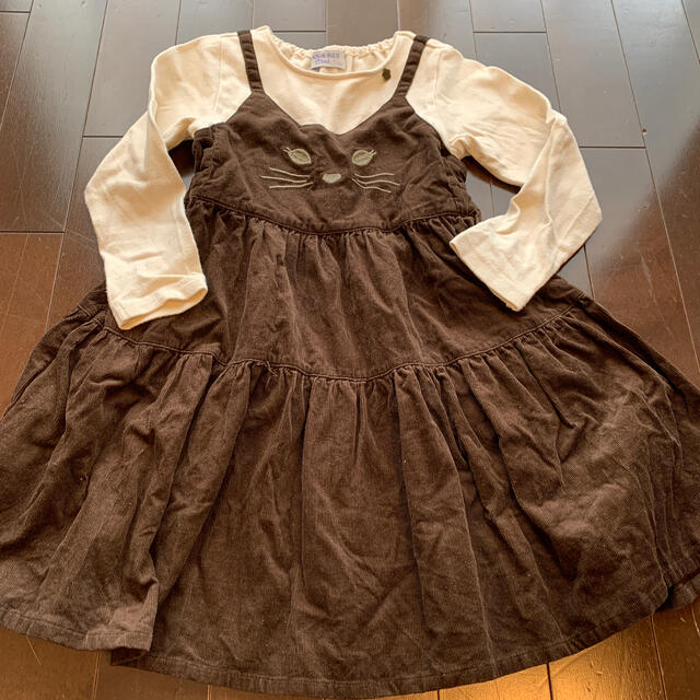 ANNA SUI mini(アナスイミニ)のアナスイミニ 110ワンピース キッズ/ベビー/マタニティのキッズ服女の子用(90cm~)(ワンピース)の商品写真