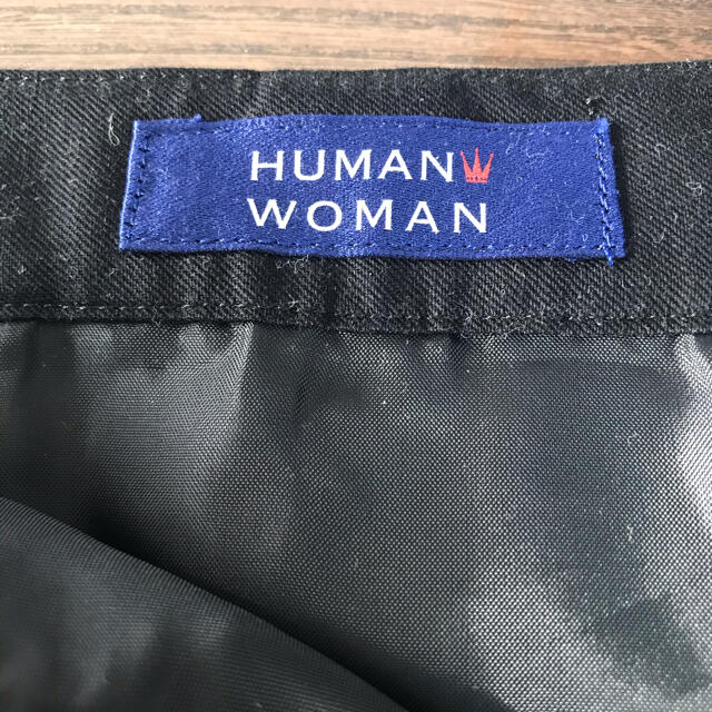HUMAN WOMAN(ヒューマンウーマン)の❤️ヒューマンウーマン ウールスカート レディースのスカート(ひざ丈スカート)の商品写真