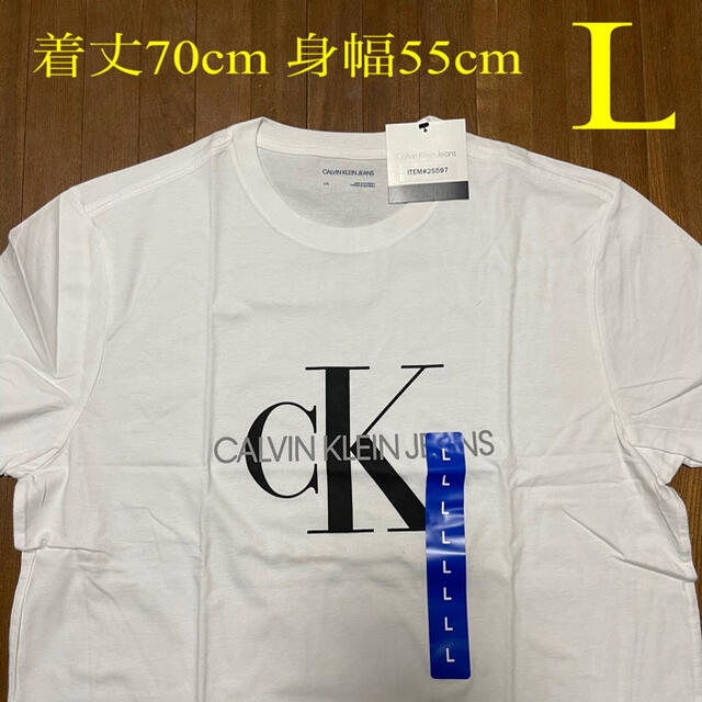 Calvin Klein(カルバンクライン)のカルバンクライン未使用品tシャツ　(L) メンズのトップス(Tシャツ/カットソー(半袖/袖なし))の商品写真