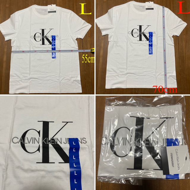 Calvin Klein(カルバンクライン)のカルバンクライン未使用品tシャツ　(L) メンズのトップス(Tシャツ/カットソー(半袖/袖なし))の商品写真