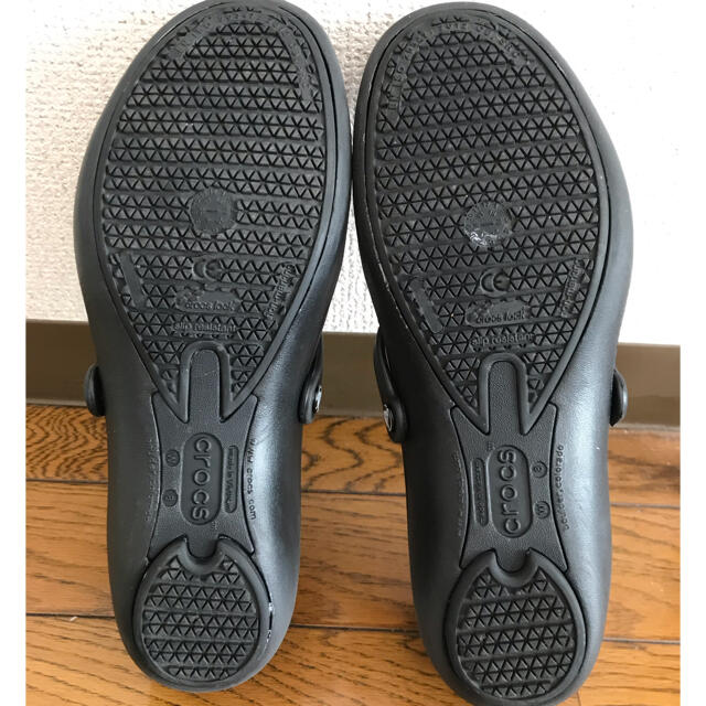 crocs(クロックス)のクロックス　アリスワーク　w8 ブラック レディースの靴/シューズ(ハイヒール/パンプス)の商品写真