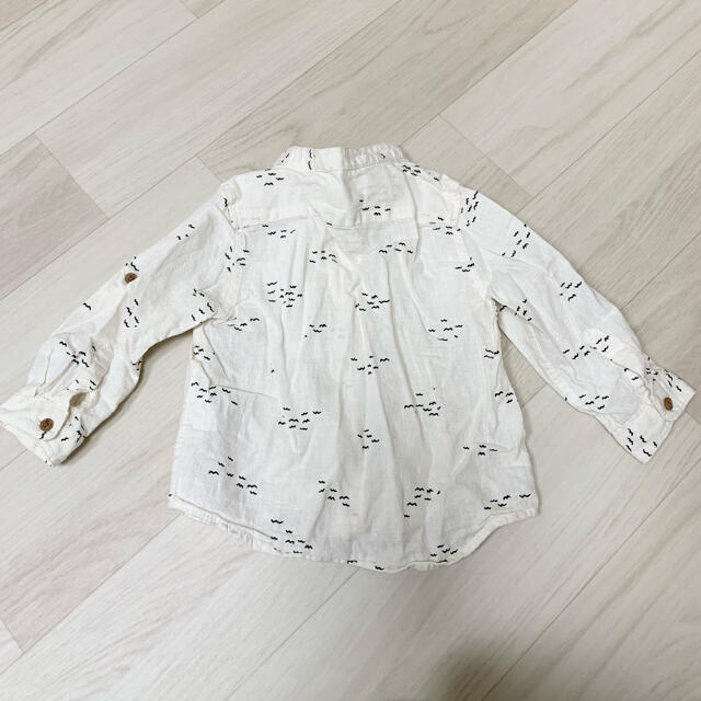 ZARA KIDS(ザラキッズ)の新品ZARAbaby✼リネンシャツ74 キッズ/ベビー/マタニティのベビー服(~85cm)(シャツ/カットソー)の商品写真