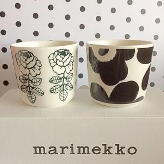 マリメッコ(marimekko)の♡マリメッコ ラテマグ ヴィヒキルース ウニッコ マグカップ marimekko(食器)