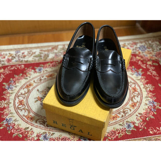 リーガル(REGAL)の専用【REGAL】 黒ローファー  革靴　24.5cm ＥＥ(ローファー/革靴)