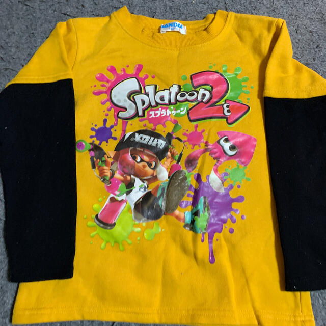 しまむら(シマムラ)の☆スプラトゥーン☆ キッズ/ベビー/マタニティのキッズ服男の子用(90cm~)(Tシャツ/カットソー)の商品写真