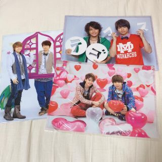 テゴマス(テゴマス)のテゴマス　クリアファイル(アイドルグッズ)