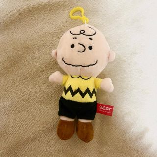 スヌーピー(SNOOPY)のチャーリーブラウン ぬいぐるみ キーホルダー(キャラクターグッズ)