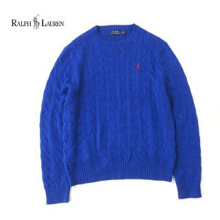 ラルフローレン(Ralph Lauren)の未使用 ポロラルフローレン　ケーブル編みクルーネックセーター(ニット/セーター)