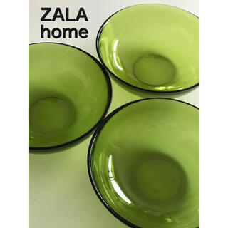 ザラホーム(ZARA HOME)のZARA home ガラスの器　3個セット(食器)