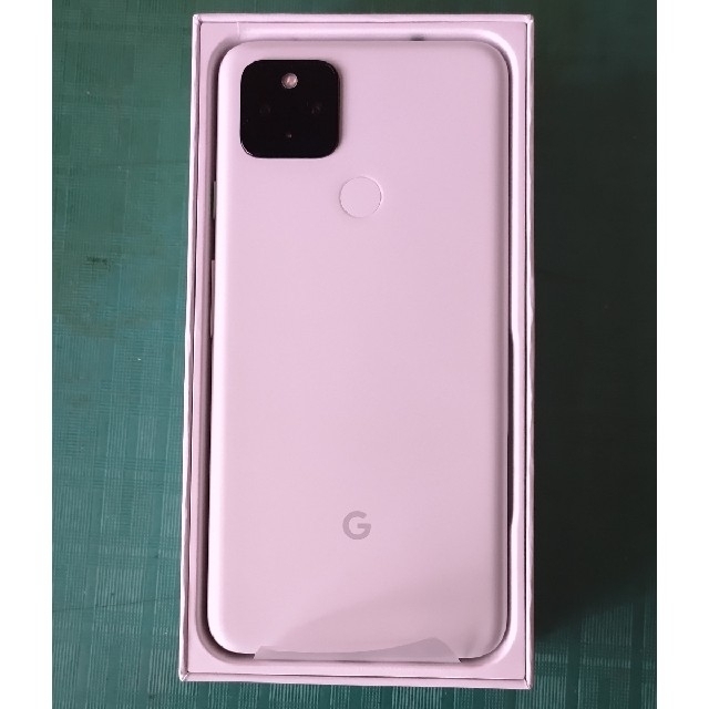 Google Pixel(グーグルピクセル)の【新品/未使用】Google Pixel4a 5G ホワイト スマホ/家電/カメラのスマートフォン/携帯電話(スマートフォン本体)の商品写真