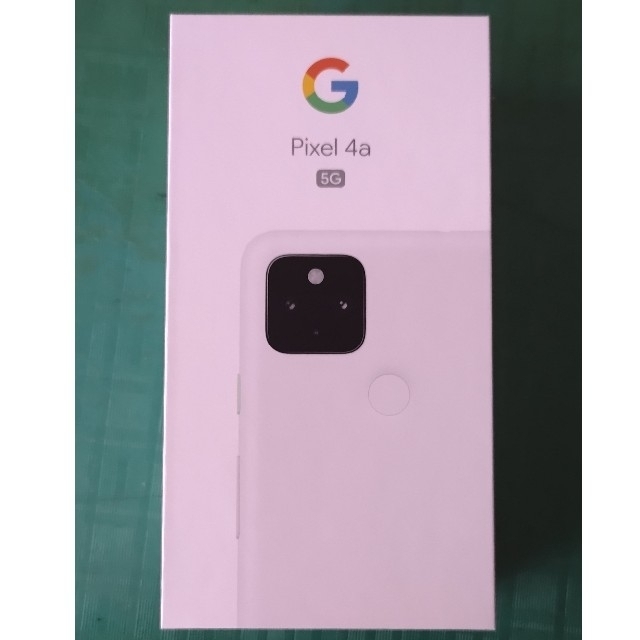 Google Pixel(グーグルピクセル)の【新品/未使用】Google Pixel4a 5G ホワイト スマホ/家電/カメラのスマートフォン/携帯電話(スマートフォン本体)の商品写真