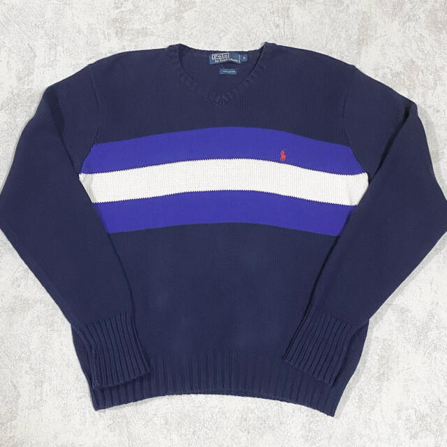 POLO RALPH LAUREN(ポロラルフローレン)のPOLO RALPH LAUREN ヴィンテージ  ニット90s ラルフローレン メンズのトップス(ニット/セーター)の商品写真