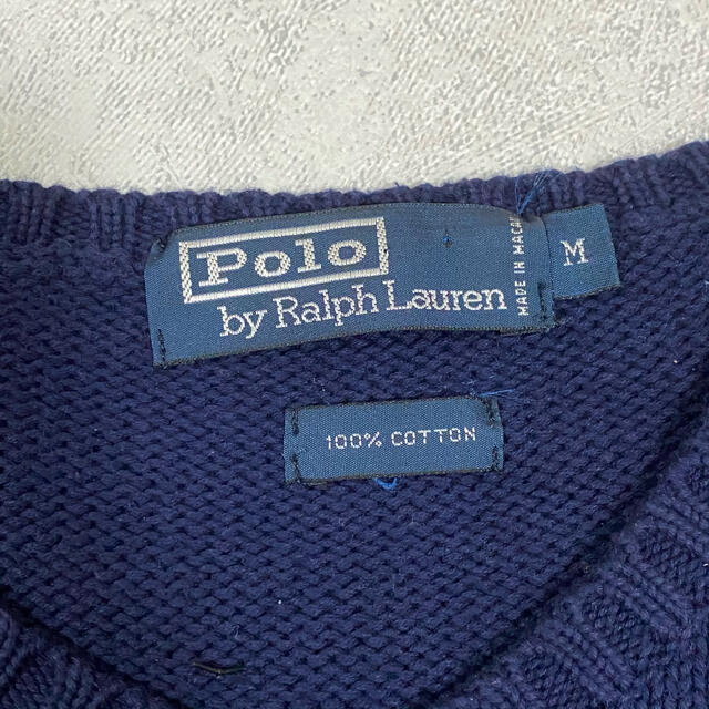 POLO RALPH LAUREN(ポロラルフローレン)のPOLO RALPH LAUREN ヴィンテージ  ニット90s ラルフローレン メンズのトップス(ニット/セーター)の商品写真