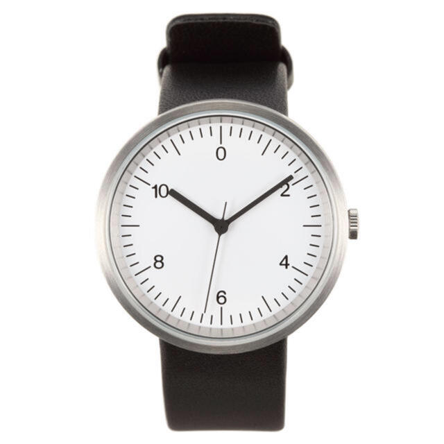  無印良品 腕時計 Wall Clock シルバー