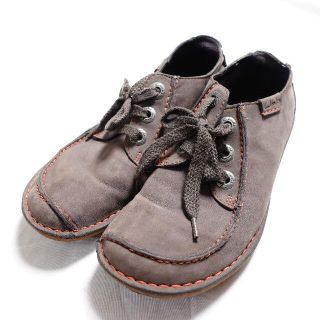 クラークス(Clarks)の■Clarks　靴　ダークブルー　レディース　24㎝(その他)