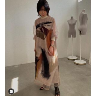 Ameri VINTAGE - Ameri vintage 限定 Louise art dress ルイーズの通販
