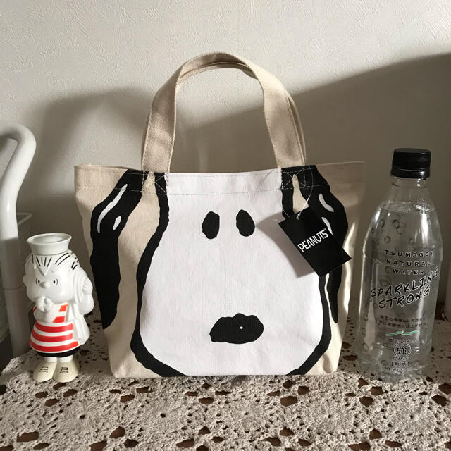 SNOOPY(スヌーピー)の新品＊スヌーピー ミニトートバッグ / フェイス レディースのバッグ(トートバッグ)の商品写真