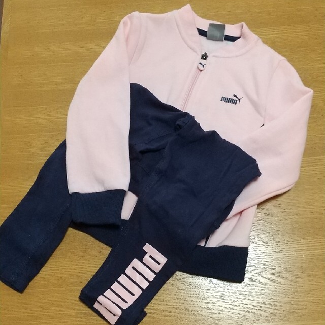 PUMA(プーマ)のPUMA スウェットセット キッズ/ベビー/マタニティのキッズ服女の子用(90cm~)(ジャケット/上着)の商品写真