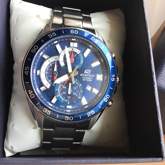 CASIO EDIFICE クロノグラフ クオーツ時計