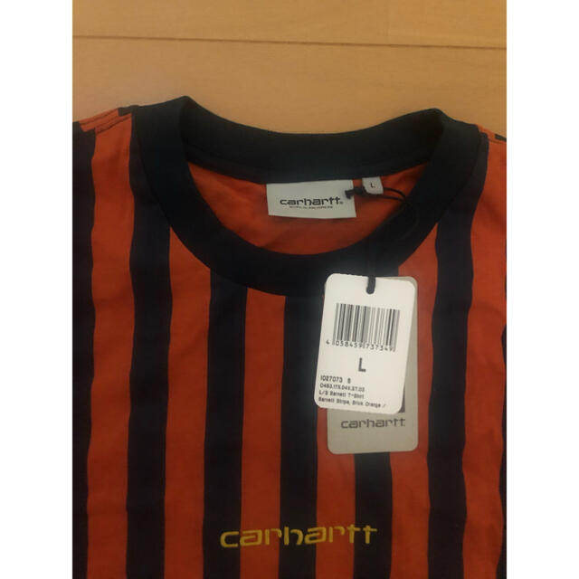 carhartt(カーハート)のCarhartt Barnett Stripe Long Sleeve Tee メンズのトップス(Tシャツ/カットソー(七分/長袖))の商品写真