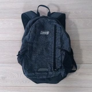 コールマン(Coleman)のColeman 15L リュック 黒メッシュ柄(リュックサック)