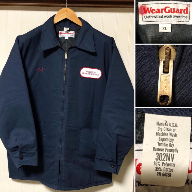 ART VINTAGE(アートヴィンテージ)のUSA製 90s WearGuard ワークジャケット ヴィンテージ メンズのジャケット/アウター(ブルゾン)の商品写真