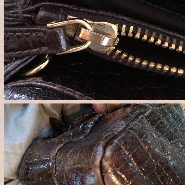 miumiu(ミュウミュウ)のmiumiuクロコダイル風2wayバッグ レディースのバッグ(ハンドバッグ)の商品写真