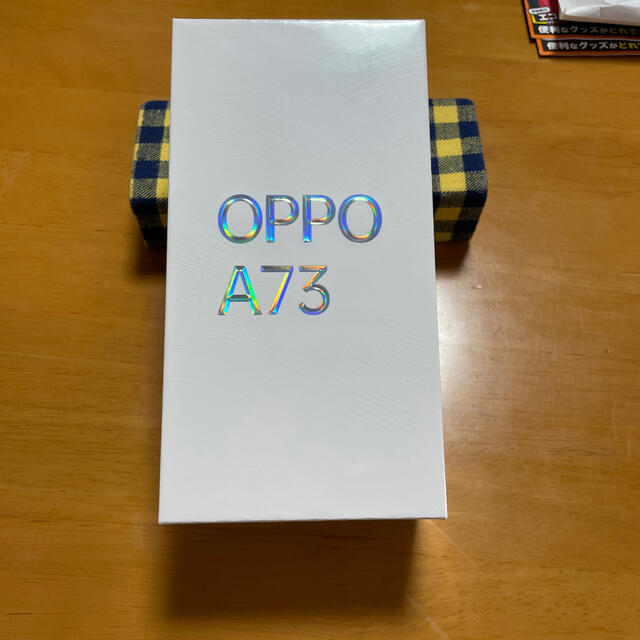 新品未使用　モバイル　オッポ　OPPO A73 ダイナミック　オレンジのサムネイル