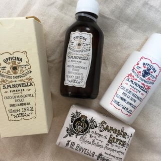 サンタマリアノヴェッラ(Santa Maria Novella)の【Santa Maria Novella】ボディケア3点セット(ボディソープ/石鹸)