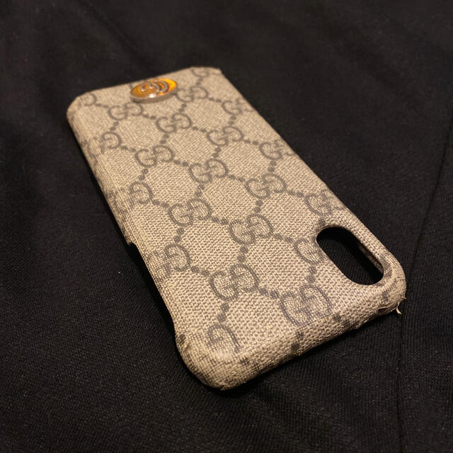 Gucci - GUCCI iPhone XS ケース 正規品の通販 by ベストプライス