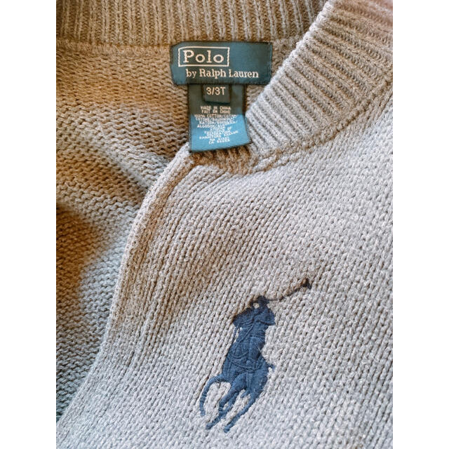 Ralph Lauren(ラルフローレン)のラルフローレン　キッズ　カーディガン　3Ｔ（100㎝） キッズ/ベビー/マタニティのキッズ服女の子用(90cm~)(カーディガン)の商品写真