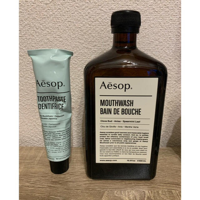 Aesop(イソップ)のAesop マウスウォッシュ&歯磨き粉 コスメ/美容のオーラルケア(マウスウォッシュ/スプレー)の商品写真