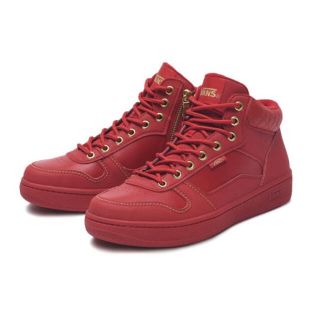 ヴァンズ(VANS)の【確認用VANS MAGNA マグナ　ハイカット】V2204/RED 赤(スニーカー)