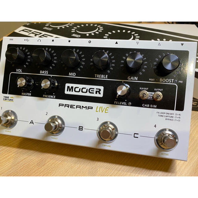 保証付き MOOER PREAMP LIVE 楽器