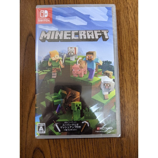 任天堂(ニンテンドウ)の新品未開封 Nintendo Switch ソフト Minecraft  エンタメ/ホビーのゲームソフト/ゲーム機本体(家庭用ゲームソフト)の商品写真