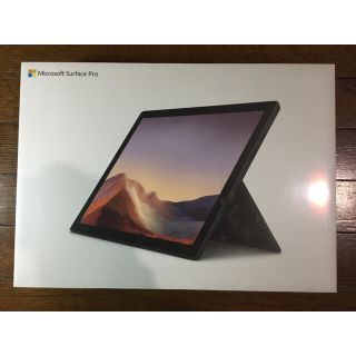 マイクロソフト(Microsoft)のMicrosoft Surface Pro 7 ブラック　VNX-00027(ノートPC)