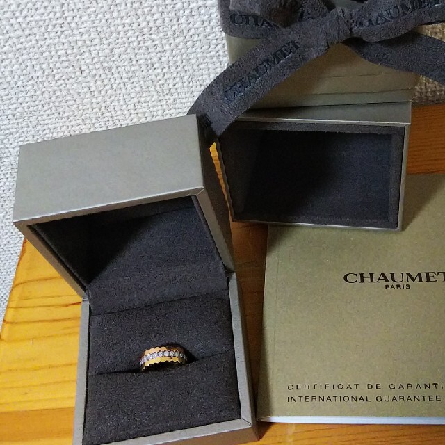 CHAUMET(ショーメ)のCHAUMETショーメビーマイラブBeeMyLoveハニカムリング#48 レディースのアクセサリー(リング(指輪))の商品写真