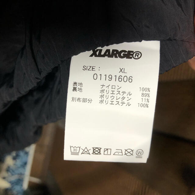 XLARGE(エクストララージ)のXLARGE ナイロン　パンツ メンズのパンツ(ワークパンツ/カーゴパンツ)の商品写真