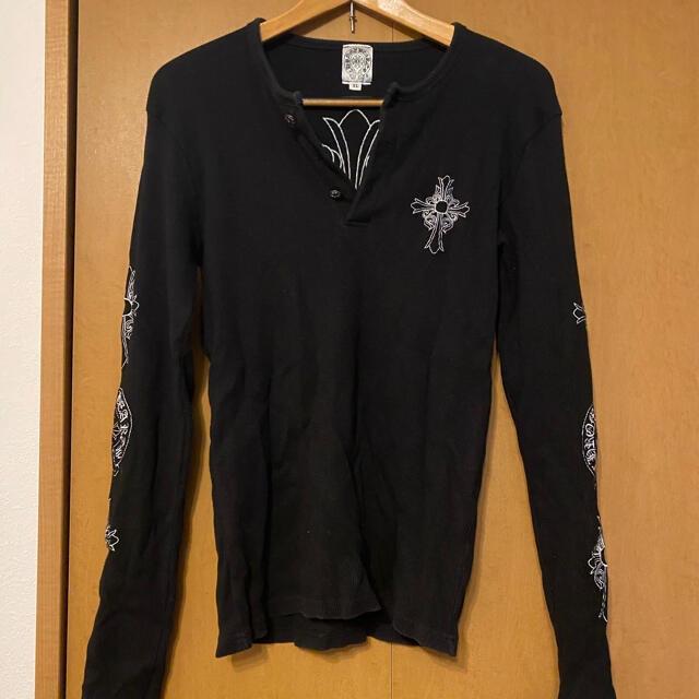 Chrome Hearts(クロムハーツ)のクロムハーツ　黒　長袖 メンズのトップス(Tシャツ/カットソー(七分/長袖))の商品写真